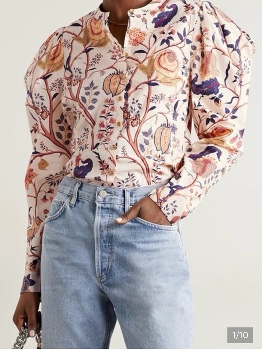 Ulla Johnson Harriet Floral Blouse